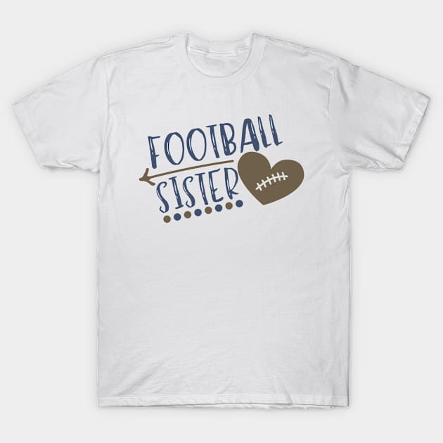 Football Sister T-Shirt by pitulas